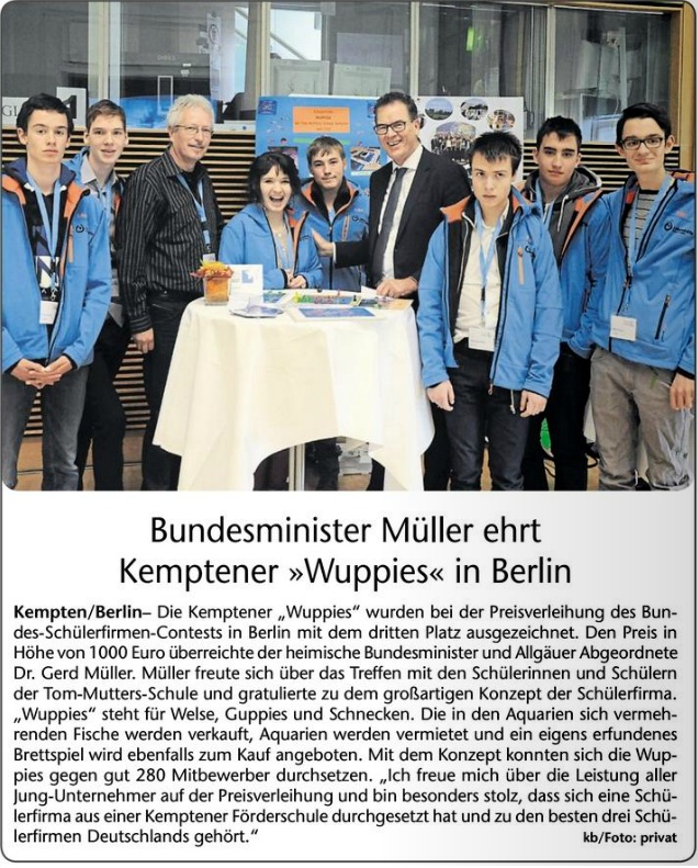 Pressemeldung vom 19.11.2016 Kreisbote Kempten